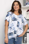 LT Collection Блуза 542278 Б13758-20М Синий