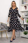 LT Collection Платье 542280 П13772-10М Темно-синий