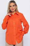 LT Collection Рубашка 542290 Б13827-7М оранжевый