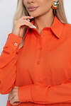 LT Collection Рубашка 542290 Б13827-7М оранжевый