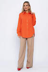LT Collection Рубашка 542290 Б13827-7М оранжевый