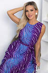 LT Collection Платье 542291 П13823-12М фиолетово-голубой