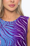 LT Collection Платье 542291 П13823-12М фиолетово-голубой