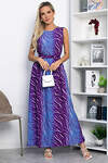 LT Collection Платье 542291 П13823-12М фиолетово-голубой