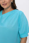 LT Collection Блуза 542295 Б13856-3М голубой