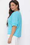 LT Collection Блуза 542295 Б13856-3М голубой