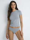 Omsa Футболка 542949 OmD 1411S Soft Футболка женская, PA Grigio Perla (Серый)