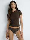 Omsa Футболка 542952 OmD 1411S Soft Футболка женская, PA Cioccolata (Коричневый)