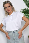 LT Collection Поло 543020 Б13634-10М белый