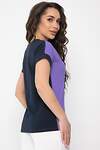 LT Collection Футболка 543021 Б13659-50М Синий/фиолетовый