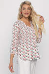 LT Collection Блуза 543024 Б13775-16М белый
