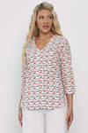 LT Collection Блуза 543024 Б13775-16М белый