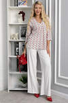 LT Collection Блуза 543024 Б13775-16М белый