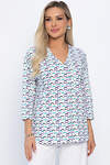 LT Collection Блуза 543025 Б13774-16М белый