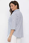LT Collection Рубашка 543031 Б13811-20М Белый/синий