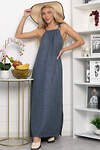 LT Collection Сарафан 543037 П13853-10М Серо-синий
