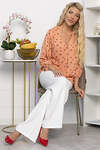 LT Collection Блуза 543038 Б13841-6М Персиковый
