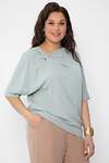 LT Collection Блуза 543204 Б13817-1М зеленый