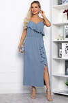 LT Collection Сарафан 543220 П13897-7М серо-голубой