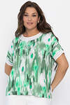 LT Collection Блуза 543221 Б13865-1М зеленый