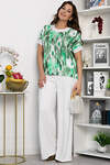 LT Collection Блуза 543221 Б13865-1М зеленый