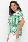 LT Collection Блуза 543221 Б13865-1М зеленый
