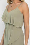 LT Collection Сарафан 543222 П13870-7М оливковый
