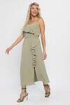 LT Collection Сарафан 543222 П13870-7М оливковый