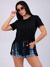 Malina Футболка 543410 ФЖ-18 чёрный