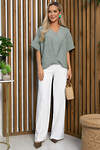 LT Collection Блуза 543701 Б13833-7М зеленый