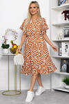 LT Collection Платье 543704 П13869-35М оранжевый