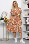 LT Collection Платье 543704 П13869-35М оранжевый