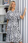 LT Collection Платье 543707 П13871-35М черно-белый