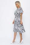 LT Collection Платье 543707 П13871-35М черно-белый