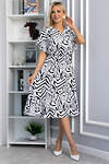 LT Collection Платье 543707 П13871-35М черно-белый