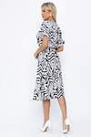 LT Collection Платье 543707 П13871-35М черно-белый