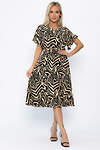 LT Collection Платье 543708 П13872-35М черно-бежевый