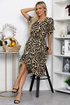LT Collection Платье 543708 П13872-35М черно-бежевый
