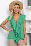 LT Collection Блуза 543709 Б13868-7М зеленый