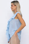 LT Collection Блуза 543711 Б13894-7М голубой