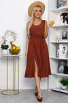 LT Collection Платье 543713 П13902-19М терракотовый