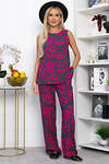 LT Collection Костюм 543725 К13906-25М фуксия/зеленый