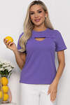 LT Collection Футболка 544770 Б13671-50М фиолетовый