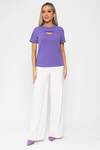LT Collection Футболка 544770 Б13671-50М фиолетовый
