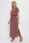 LT Collection Платье 544787 П13881-12М Серо-оранжевый