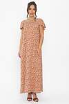 LT Collection Платье 544791 П13882-16М бежевый/мультиколор