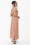 LT Collection Платье 544791 П13882-16М бежевый/мультиколор
