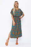 LT Collection Платье 544795 П13908-5М бирюзовый