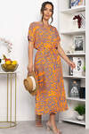 LT Collection Платье 544797 П13947-5М оранжевый