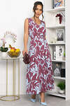 LT Collection Платье 544800 П13914-25М бордово-голубой